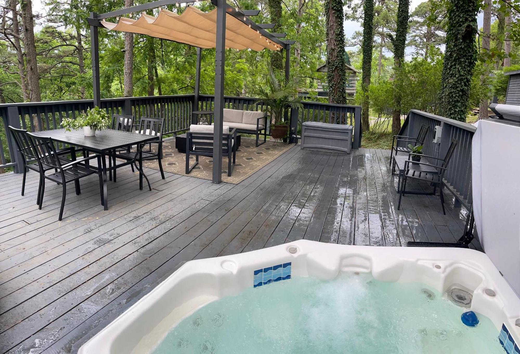 Adventure Cabin 5 - King W Private Hot Tub Villa Eureka Springs Dış mekan fotoğraf